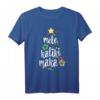 Mele Kalikimaka Shirt für Frauen - Hawaiian Christmas T-Shirt mit Santa-Motiv für Festliche Feiertage & Familienfotos