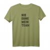 Nie Ohne Mein Team - Team T-Shirt für Trainer, Spieler & Mannschaftsdesign als Geschenkidee für Weihnachten, Geburtstage & Abschied