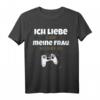 Ich liebe es, wenn meine Frau mich spielen lässt T-Shirt – Lustiges Gaming T-Shirt für Ehemänner, Väter & Gamer, Perfektes Geschenk zu Geburtstagen, Vatertag, Weihnachten & Ostern