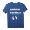Ich liebe es, wenn meine Frau mich spielen lässt T-Shirt – Lustiges Gaming T-Shirt für Ehemänner, Väter & Gamer, Perfektes Geschenk zu Geburtstagen, Vatertag, Weihnachten & Ostern