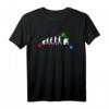 Lustiges Paintball Evolution Design T-Shirt für Teamspieler – Perfekt als Geschenk für Paintball-Fans und -Teams