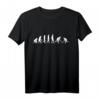 Evolution Hallenhockey T-Shirt Geschenk für Feldhockey-Spieler & Trainer – Lustiges Fan-Shirt für Weihnachten, Geburtstag & Feiertage