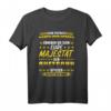 Eure Majestät der Quetschn Spieler T-Shirt - Traditionelles Steirische Harmonika Design für Zugin- und Ziacha-Spieler aus der Steiermark