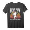 Pew Pew Madafakas Lustiges Gaming T-Shirt – Perfektes Geschenk für PC- und Konsolenspieler, Gamer, Zocker, Shooter Fans und Freunde