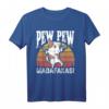 Pew Pew Madafakas Lustiges Gaming T-Shirt – Perfektes Geschenk für PC- und Konsolenspieler, Gamer, Zocker, Shooter Fans und Freunde