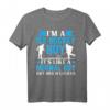 Eishockey-Spieler T-Shirt für Kinder mit Spruch - Cooles Eishockey Design für junge Fans