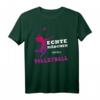 Echte Mädchen spielen Volleyball T-Shirt - Perfekte Geschenkidee für Geburtstage, Weihnachten und besondere Tage