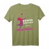 Echte Mädchen spielen Volleyball T-Shirt - Perfekte Geschenkidee für Geburtstage, Weihnachten und besondere Tage