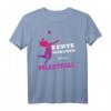 Echte Mädchen spielen Volleyball T-Shirt - Perfekte Geschenkidee für Geburtstage, Weihnachten und besondere Tage