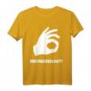 Lustiges Kreis Spiel Fingerloch Ei Loch Spiel T-Shirt für Kinder – Perfektes Geschenk für Kinder, die Spaß & Humor lieben