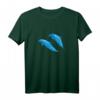 HapDuck Wasser T-Shirt mit Delfinen - Lebensfreude, Meerestiere & maritimes Design als Geschenk für Natur- und Meereliebhaber
