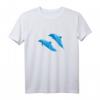 HapDuck Wasser T-Shirt mit Delfinen - Lebensfreude, Meerestiere & maritimes Design als Geschenk für Natur- und Meereliebhaber