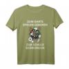 HapDuck T-Shirt mit Aufdruck 'Zur Schule gezwungen' – Lustiges Geschenk für Männer und Frauen zum HapDuck