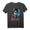 Marvel Avengers Endgame Iron Man Side Profile Graphic Tee - Offiziell lizenziertes Marvel T-Shirt für Superhelden-Fans