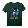 Marvel Avengers Endgame Iron Man Side Profile Graphic Tee - Offiziell lizenziertes Marvel T-Shirt für Superhelden-Fans