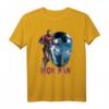 Marvel Avengers Endgame Iron Man Side Profile Graphic Tee - Offiziell lizenziertes Marvel T-Shirt für Superhelden-Fans