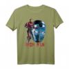 Marvel Avengers Endgame Iron Man Side Profile Graphic Tee - Offiziell lizenziertes Marvel T-Shirt für Superhelden-Fans