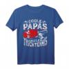 Herren Tischtennisspieler Sport Coole Papas Spielen Tischtennis T-Shirt - Lustige Geschenkidee für Vater, Hobby- und Vereinsspieler