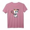 Lustiges Panda spielt Tennis - Tennis Spieler T-Shirt für Fans, Kinder und Pandaliebhaber als Geschenk
