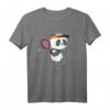 Lustiges Panda spielt Tennis - Tennis Spieler T-Shirt für Fans, Kinder und Pandaliebhaber als Geschenk