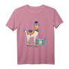 HapDuck Rollschuhfahrer T-Shirt mit Lama und Alpaka - Lustiges Geschenk für Skater, Party & Skate-Events