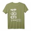 HapDuck T-Shirt für Mann und Frau - Personalisiertes Geschenk 1984 Geburtstag für Damen, Herren, Kinder