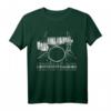 Schlagzeuger T-Shirt - Lustiges Drumset Design mit 'I Destroy Silence' für Drummer, Percussionisten & Musiklehrer als Geburtstags- oder Weihnachtsgeschenk