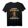 Echte Kerle spielen Minigolf T-Shirt – Lustiges Geschenk für Minigolfer, Herren & Golfclub-Mitglieder zu Geburtstag & Weihnachten