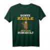 Echte Kerle spielen Minigolf T-Shirt – Lustiges Geschenk für Minigolfer, Herren & Golfclub-Mitglieder zu Geburtstag & Weihnachten