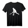 Hockey Spieler T-Shirt - Klassisch geschnitten mit doppelt genähtem Saum für aktive Feldhockeyspieler