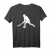 Hockey Spieler T-Shirt - Klassisch geschnitten mit doppelt genähtem Saum für aktive Feldhockeyspieler