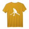Hockey Spieler T-Shirt - Klassisch geschnitten mit doppelt genähtem Saum für aktive Feldhockeyspieler