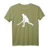Hockey Spieler T-Shirt - Klassisch geschnitten mit doppelt genähtem Saum für aktive Feldhockeyspieler