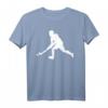 Hockey Spieler T-Shirt - Klassisch geschnitten mit doppelt genähtem Saum für aktive Feldhockeyspieler