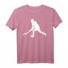 Hockey Spieler T-Shirt - Klassisch geschnitten mit doppelt genähtem Saum für aktive Feldhockeyspieler