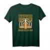Stockschießen und Bier Darum bin ich hier Trinken T-Shirt - Lustiges Wintersport- und Bierfan-Shirt für Freunde und Familie