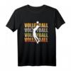 Vintage Beach Volleyball T-Shirt – Strand-Design in Sandfarben für Volleyballfans & Sportbegeisterte