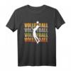Vintage Beach Volleyball T-Shirt – Strand-Design in Sandfarben für Volleyballfans & Sportbegeisterte