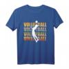 Vintage Beach Volleyball T-Shirt – Strand-Design in Sandfarben für Volleyballfans & Sportbegeisterte