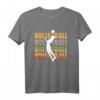Vintage Beach Volleyball T-Shirt – Strand-Design in Sandfarben für Volleyballfans & Sportbegeisterte
