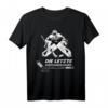 Eishockey T-Shirt für Spieler & Trainer mit Torwart Illustration – Das perfekte Turnier- und Fan-Shirt mit Spruch 'Die Letzte Verteidigungslinie'