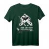 Eishockey T-Shirt für Spieler & Trainer mit Torwart Illustration – Das perfekte Turnier- und Fan-Shirt mit Spruch 'Die Letzte Verteidigungslinie'