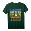 Ich mag Bier Schach 3 Menschen Lustiges T-Shirt – Perfekt für Schachliebhaber, Familien & Turniere, Geschenkidee für Männer & Frauen