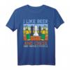 Ich mag Bier Schach 3 Menschen Lustiges T-Shirt – Perfekt für Schachliebhaber, Familien & Turniere, Geschenkidee für Männer & Frauen