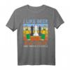 Ich mag Bier Schach 3 Menschen Lustiges T-Shirt – Perfekt für Schachliebhaber, Familien & Turniere, Geschenkidee für Männer & Frauen