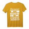 Drummer Shirt Schlagzeuger Geschenk - Lustiges T-Shirt für Schlagzeugspieler, ideal zu Geburtstag & Weihnachten, inklusive witzigem Spruch