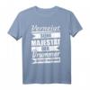 Drummer Shirt Schlagzeuger Geschenk - Lustiges T-Shirt für Schlagzeugspieler, ideal zu Geburtstag & Weihnachten, inklusive witzigem Spruch