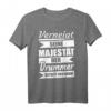 Drummer Shirt Schlagzeuger Geschenk - Lustiges T-Shirt für Schlagzeugspieler, ideal zu Geburtstag & Weihnachten, inklusive witzigem Spruch
