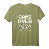 Gamer Outfit Game Over Controller Konsolen Design T-Shirt – Perfektes Geschenk für Konsolen- und PC-Spieler zu Weihnachten & Geburtstag