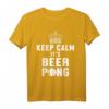 Bleib Ruhig Ist Beerpong Beer Pong Biertrinker Spiel Alkohol T-Shirt – Lustiges Geschenk für Bier- und Trinkspiele-Fans zu Geburtstags, Weihnachten & mehr